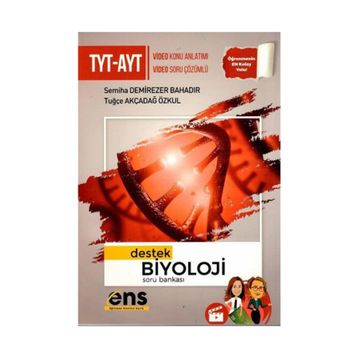 ENS Yayıncılık TYT AYT Biyoloji Destek Soru Bankası