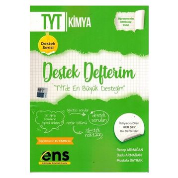 ENS Yayıncılık TYT Kimya Destek Defterim