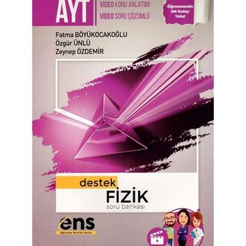 ENS Yayınları AYT Fizik Destek Soru Bankası