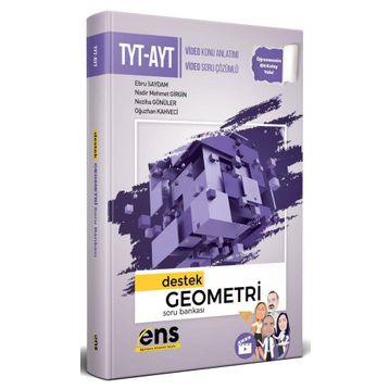 ENS Yayınları TYT AYT Geometri Destek Soru Bankası