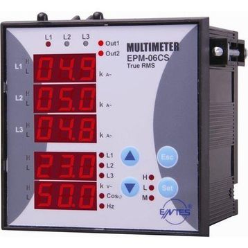 Entes EPM-06-96 96x96 mm Elektronik Multimetre