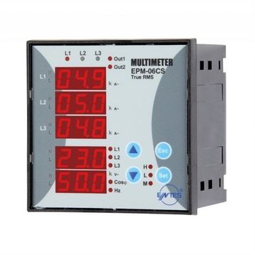Entes EPM-06-96 96x96 mm Elektronik Multimetre