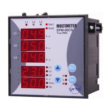 Entes EPM-06CS-96 96x96 mm Elektronik Multimetre