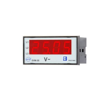 Entes EVM-3-48 48x96 mm Voltmetre