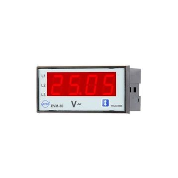 Entes EVM-3-48 48x96 mm Voltmetre