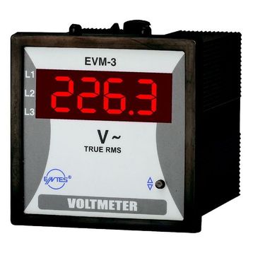 Entes EVM-3-72 72x72 mm Voltmetre