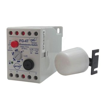 Entes FG-4T 190-255 VAC 1-3 Lüx Ayarlı Röle Çıkışlı Fotosel Röle