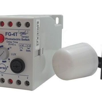 Entes FG-4T 190-255 VAC 1-3 Lüx Ayarlı Röle Çıkışlı Fotosel Röle