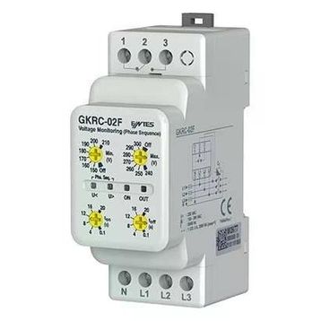 Entes M3958 Ayarlı GKRC-02F Gerilim Kontrol Rölesi