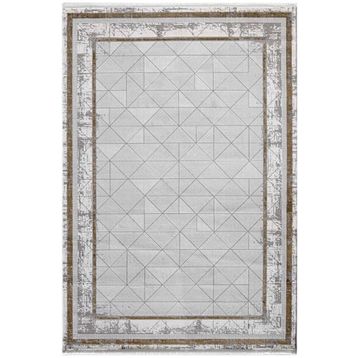 Enti Halı Lavin 4806 Gold Modern Desenli Makine Halısı