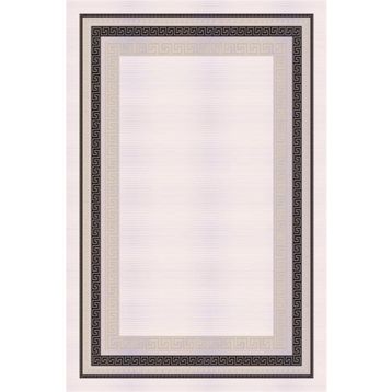 Enti Halı Miras 6815 Gri Modern Desenli Makine Halısı