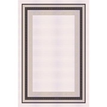 Enti Halı Miras 6815 Gri Modern Desenli Makine Halısı