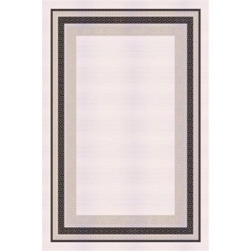 Enti Halı Miras 6815 Gri Modern Desenli Makine Halısı