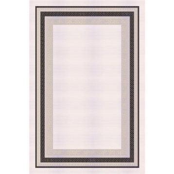 Enti Halı Miras 6815 Gri Modern Desenli Makine Halısı