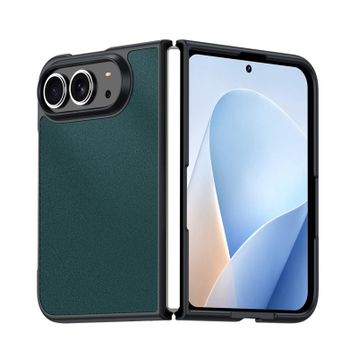Entryx iPhone Duo Minimalist Ultra İnce Darbeye Dayanıklı Deri Yeşil Kılıf