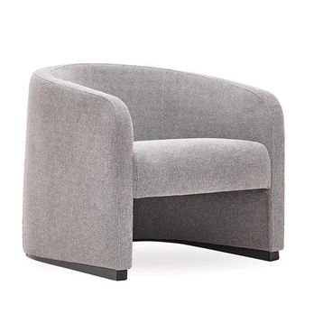 Enza Home 17502 Viera Keten Dokulu Gri Berjer