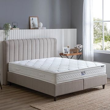 Enza Home 21601 Blue Star 120x200 cm Bej Yatak Baza Başlık
