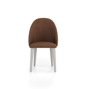Enza Home Cante 14207 Krem Dokuma Kumaş Sandalye
