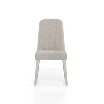 Enza Home Cante 14207 Krem Dokuma Kumaş Sandalye