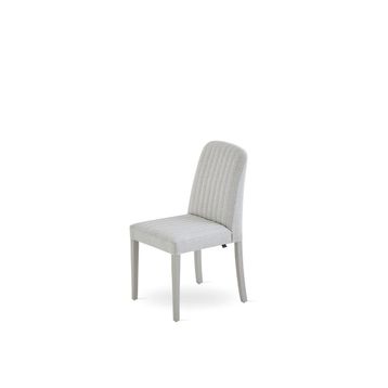 Enza Home Cante 14207 Krem Dokuma Kumaş Sandalye