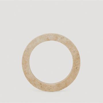 Enza Home Circle Bej Dekoratif Obje