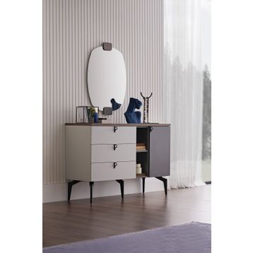 Enza Home Cordell 50x117 cm Yüksek Şifonyer