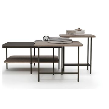 Enza Home GXY Varena 60x48 cm Orta Sehpa