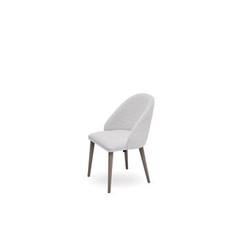Enza Home Hera 16007 Beyaz Şönil Kumaş Sandalye