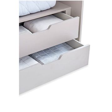 Enza Home Hera 5 Kapaklı Bej Gardrop