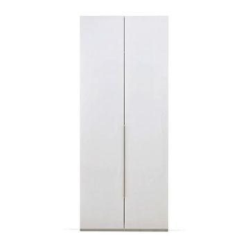 Enza Home Legato 2 Kapaklı Beyaz Gardrop