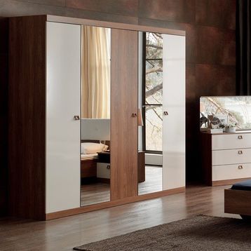 Enza Home Mistral 5 Kapaklı Gardırop