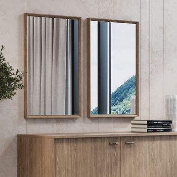 Enza Home Paloma GxY 79x51 cm Konsol-Şifonyer Aynası