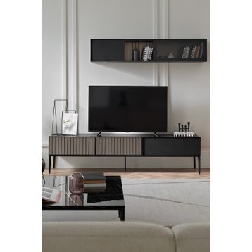 Enza Home Riga Set 1 Ceviz Tv Ünitesi
