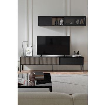 Enza Home Riga Set 1 Ceviz Tv Ünitesi