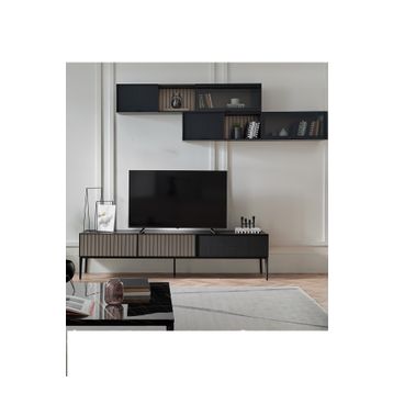 Enza Home Riga Set 2 Ceviz Tv Ünitesi