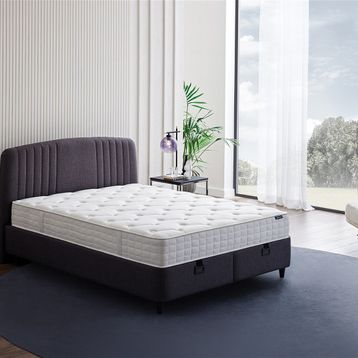 Enza Home Silver 23506 100x200 cm Antrasit Therapy Yatak Baza Başlık