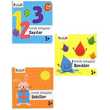 Eolo 3'lü Set 1 Minik Kitaplar