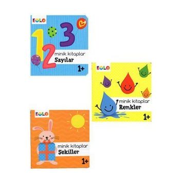 Eolo 3'lü Set 1 Minik Kitaplar
