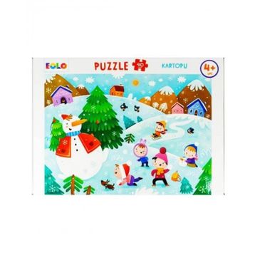 Eolo +4 Yaş Kartopu 40 Parça Puzzle