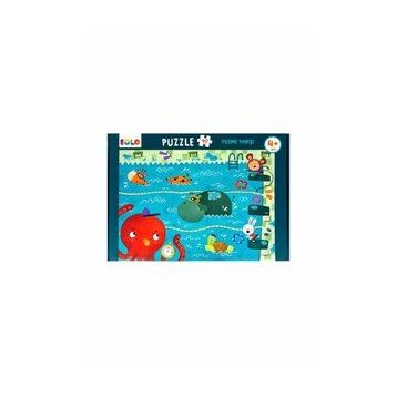 Eolo 40 Parça Yüzme Yarışı Yer Puzzle