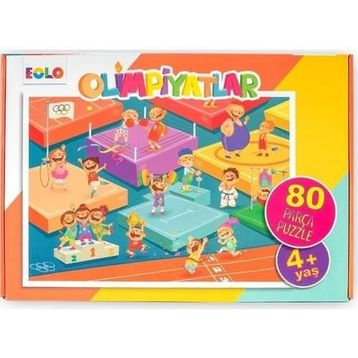 Eolo 80 Parça Olimpiyatlar Puzzle