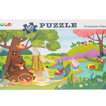 Eolo 96 Parça Ormanda Piknik Puzzle