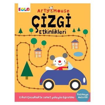 Eolo Arty Mouse Çizgi Etkinlikleri Kitabı
