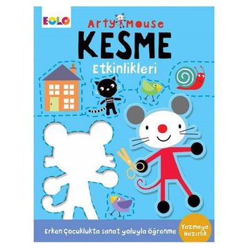 Eolo Arty Mouse Kesme Etkinlikleri Kitabı
