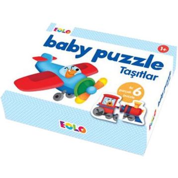 Eolo Baby Taşıtlar 12 Parça Puzzle