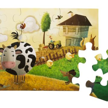 Eolo Çiftlikte 24 Parça Puzzle