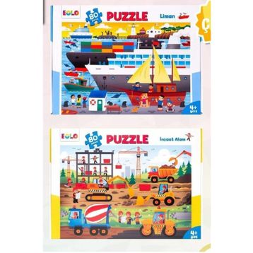 Eolo Liman 80 Parça Yer Puzzle