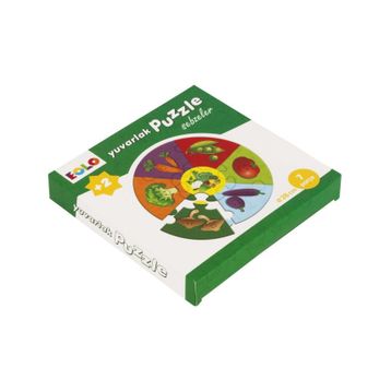 Eolo Sebzeler 7 Parça Yuvarlak Puzzle