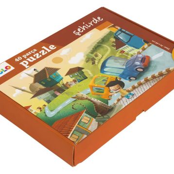 Eolo Şehirde 40 Parça Puzzle
