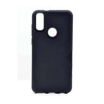 Eonaks Vestel Venus E5 Kamera Korumalı Silikon Rubber Arka Kapak Siyah Kılıf